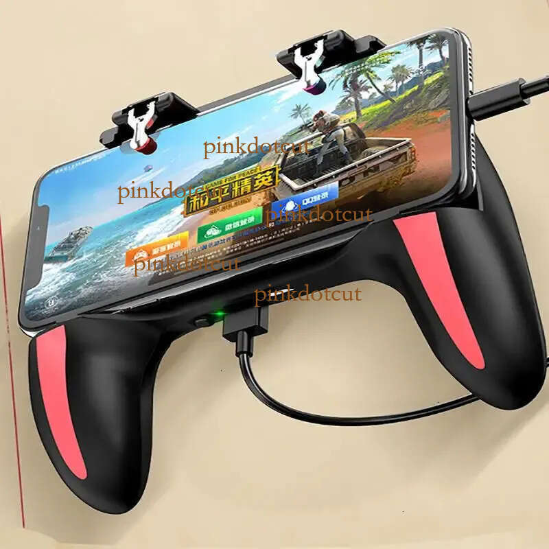 H10 Gaming Accessories Handheld Grip Controller Joystick Gamepad Pubg Trigger Dual Cooling Fan Game Cooler for Phone 240124 - view 4