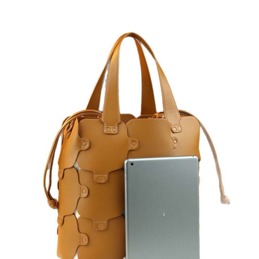 New Creative Geometric Patchwork Ultra Large Capacity Handbag Versatile Convenient For Going Out Women S Shoulder And Crossbody Bag SENYY