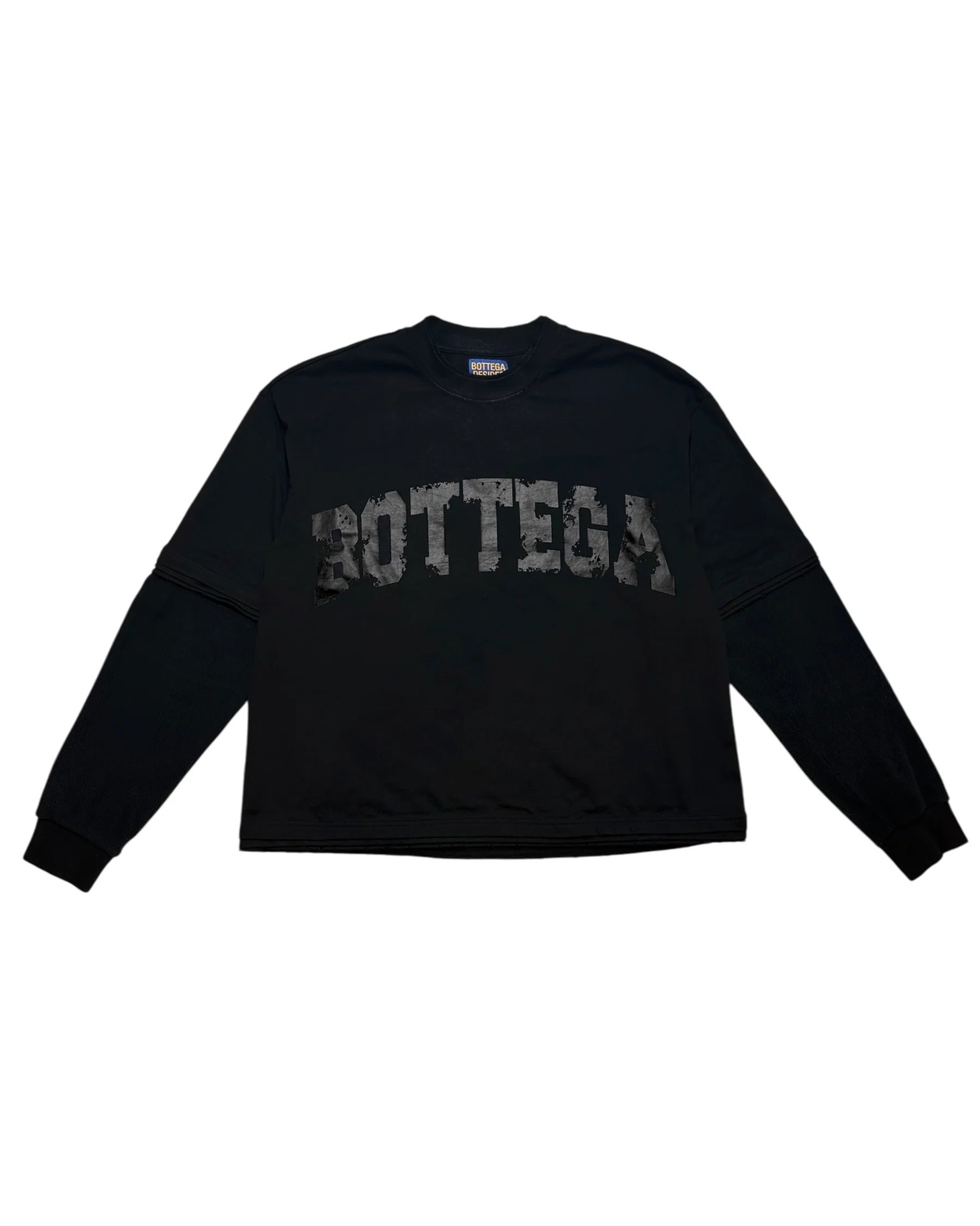 Men's T-shirt Bottega Print T-Shirts Rugby Stripe Y2K Retro Loose Shorts Classic Two-piece long-sleeved Garments Casual Versatile For Both Men An