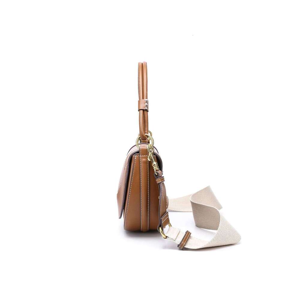 Fashionable And Casual Hand Held Saddle Bag Versatile For Commuting Single Shoulder Crossbody SENYY