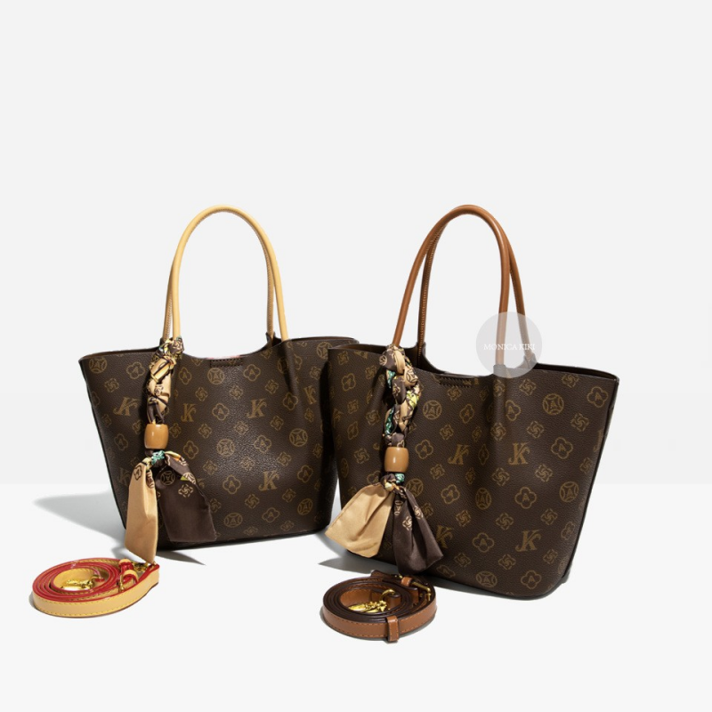 MONICA KIKI Classic Designer Minimalist Trend Bucket Bag Light Luxury Fashion Versatile Cross body Bag For Woman
