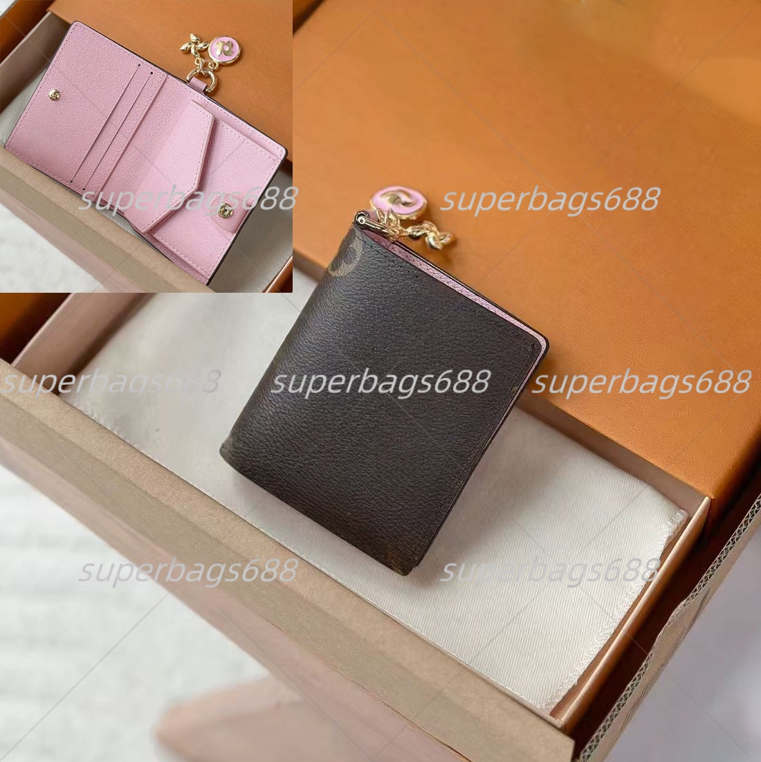 Charms Pocket Wallet Lisa Wallet designer card holder designer wallet