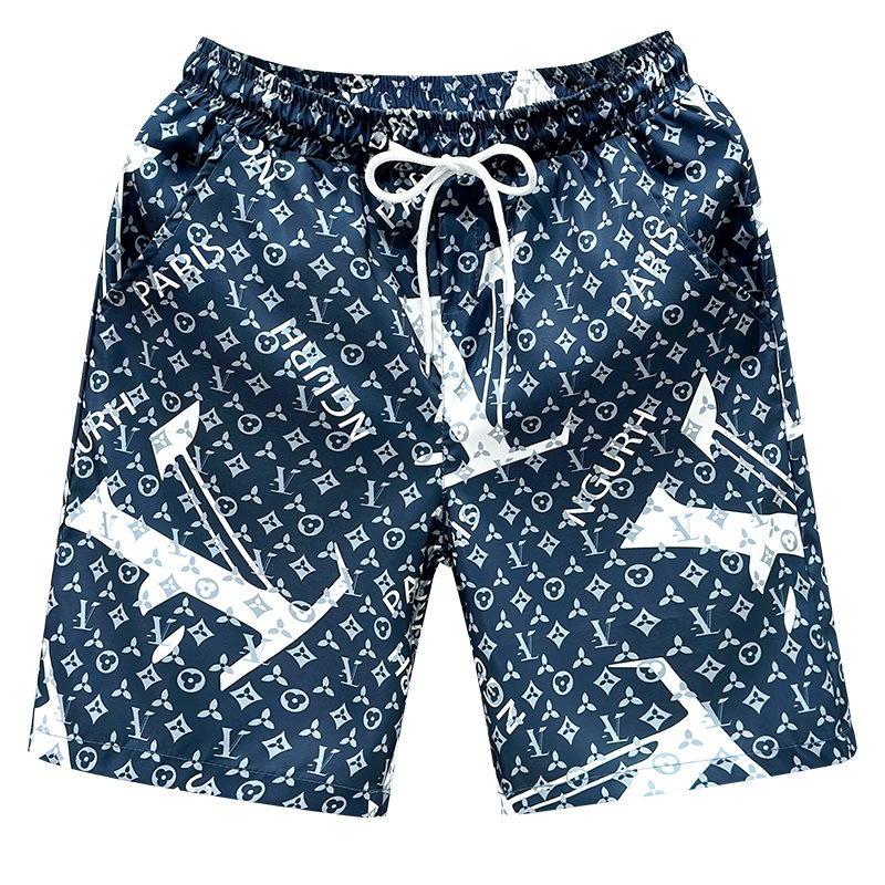 Cropped pants men's summer beach pants men's casual running sports versatile comfortable shorts
