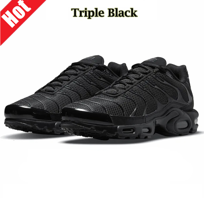 With Box Designer tn shoes tn plus running shoes For Men Women dn sneakers Triple Black White Blue Pink Bright Green tns tnss Trainers Walking Outdoor