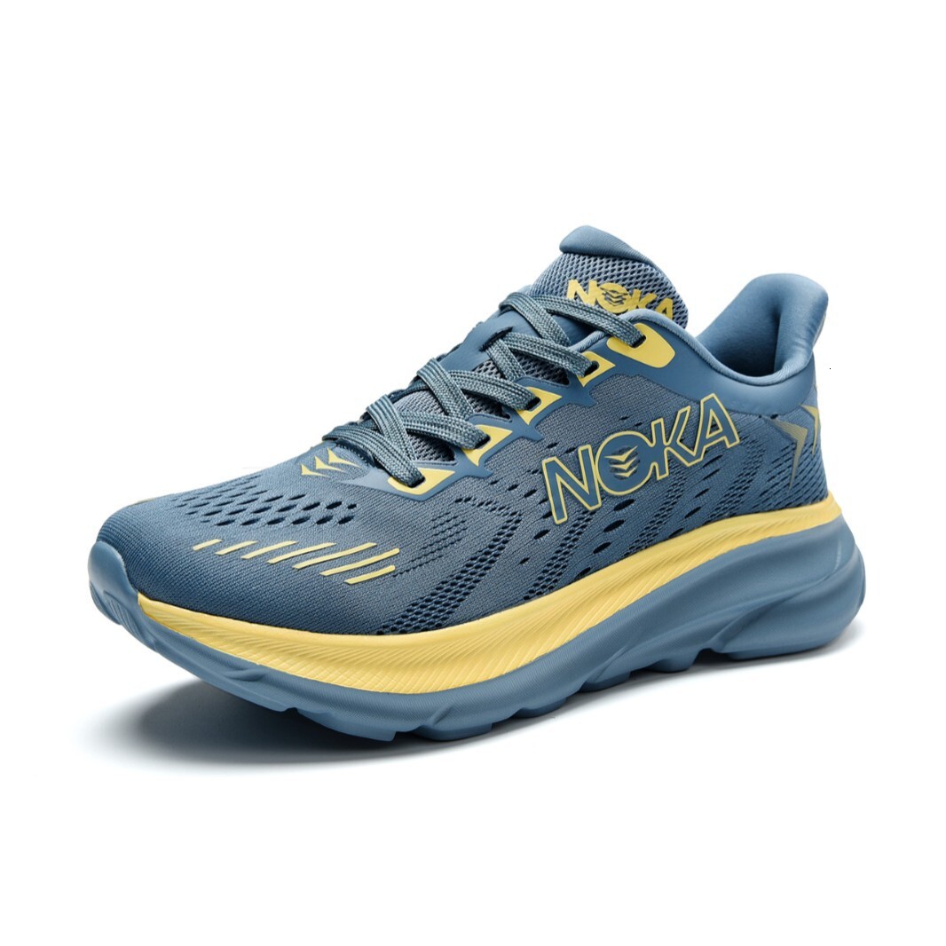 Mens Breathable Mesh Running Shoes Thick Cushion Sole Athletic Trainers