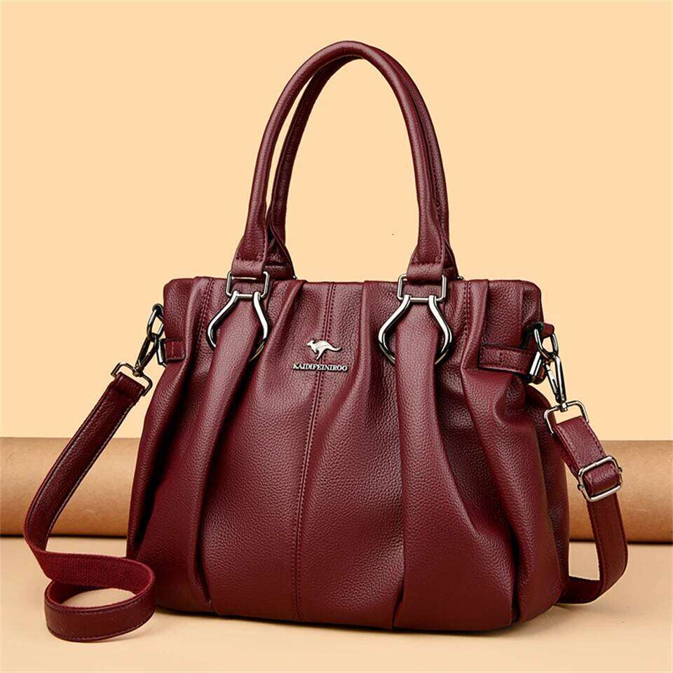 Genuine Casual Tote Bag Luxury Handbags For Women Designer Purses And Handbag High Quality Soft Leather Commuting Hand Bags SENYY