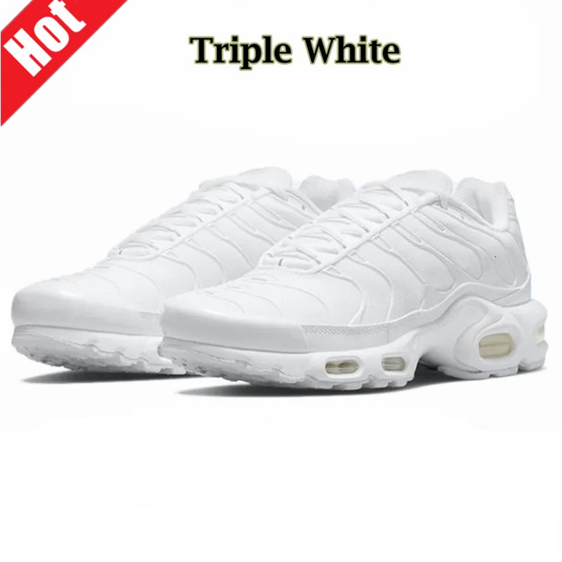 With Box Designer tn shoes tn plus running shoes For Men Women dn sneakers Triple Black White Blue Pink Bright Green tns tnss Trainers Walking Outdoor