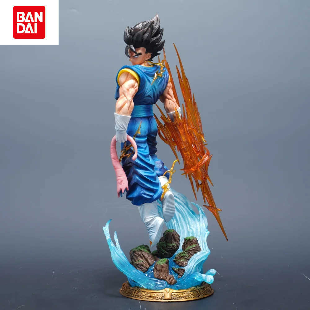Bandai 38cm/1496in Anime Dragon Ball Figure Vegetto Action Figures Pvc Statue Desktop Ornamen Collection Model Toys Gifts L260529