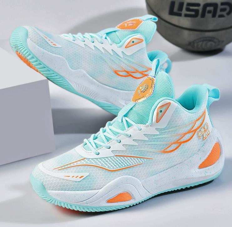 Designer Practical basketball shoes casual sports running shoes teenagers' primary and secondary school students' cement floor anti slip men