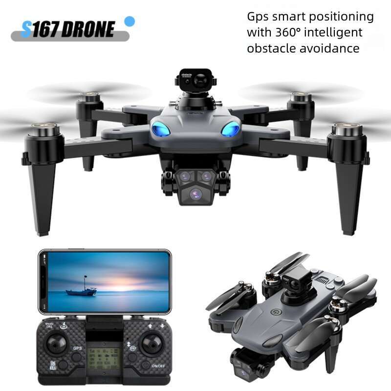 Famous Brand S Max Drone Brushless GPS Intelligent Return Remote Control Aircraft Aerial Photography Obstacle Avoidance Quadcopter Model CKS