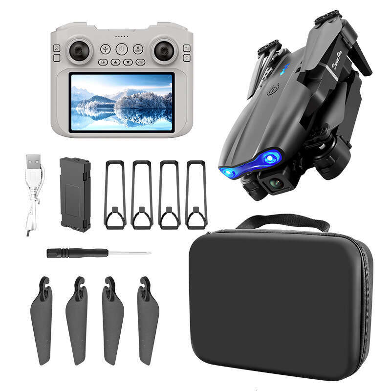 Famous Brand E Remote Control Drone With Screen High Definition Aerial Photography Optical Flow Positioning Children S Toy Airplane CKS