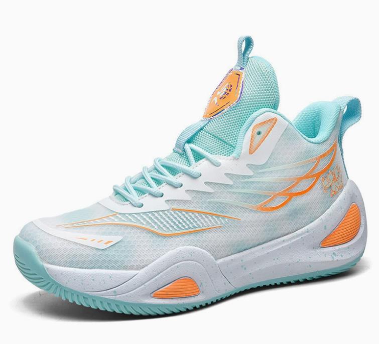 Designer Practical basketball shoes casual sports running shoes teenagers' primary and secondary school students' cement floor anti slip men