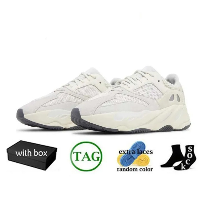 Designer YZ 500 700 Shoes Running Shoes For Men Women Triple Black Mauve Fade Carbon Chaussure Cream Stone Outdoor Sports Sneakers Mens Trainers Runne