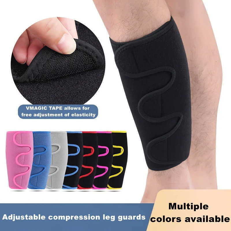 1PC Sport Shin Guard Crossfit Adjustable Calf Compression Cycling Sleeve Football Weightlifting Support Brace 260327