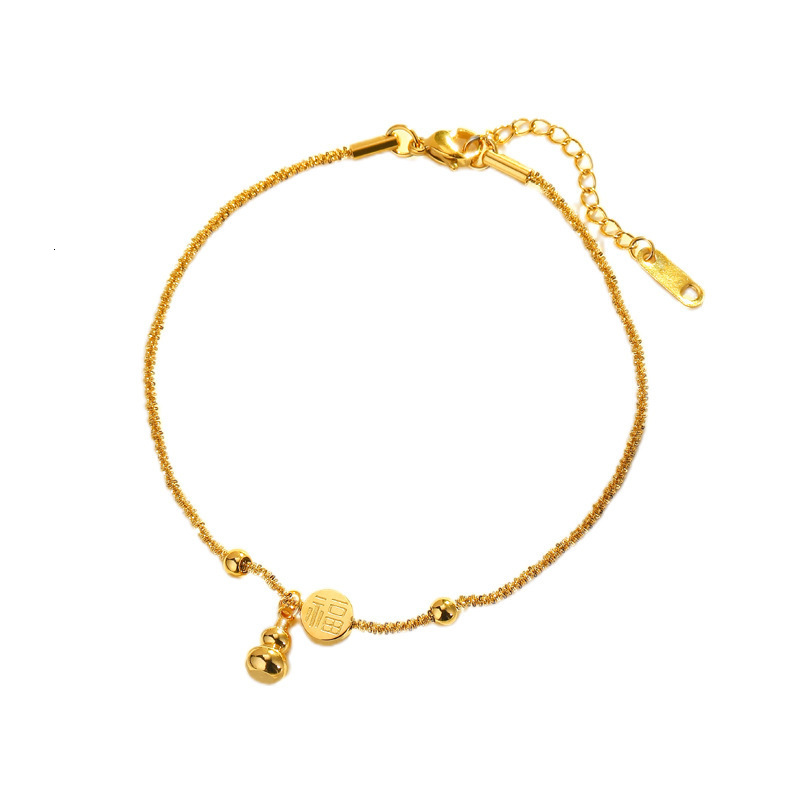 Monaco anklet chain womens anklet copper material electroplated mns anklet 251215