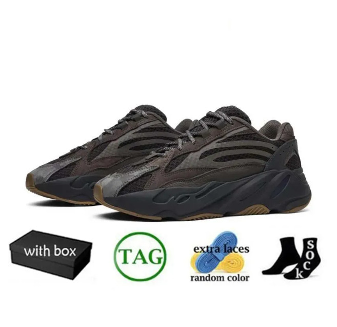 Designer YZ 500 700 Shoes Running Shoes For Men Women Triple Black Mauve Fade Carbon Chaussure Cream Stone Outdoor Sports Sneakers Mens Trainers Runne