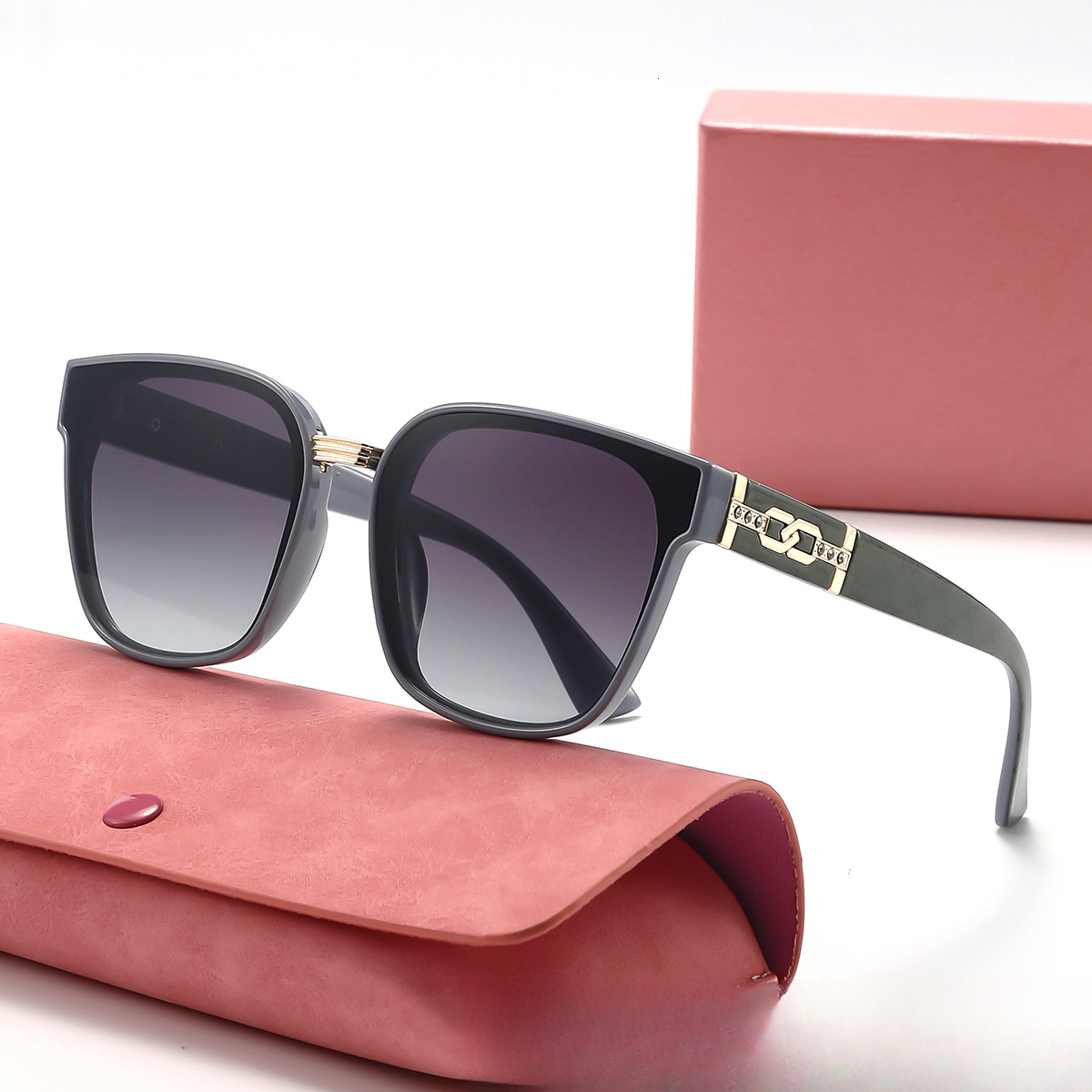 Sunglasses For Women Designer Luxury High Quality Glasses Sunglasses Hipster Brand High-End Glasses Lunette De Soleil Femme Zonnebril Gafas De Sol Muj