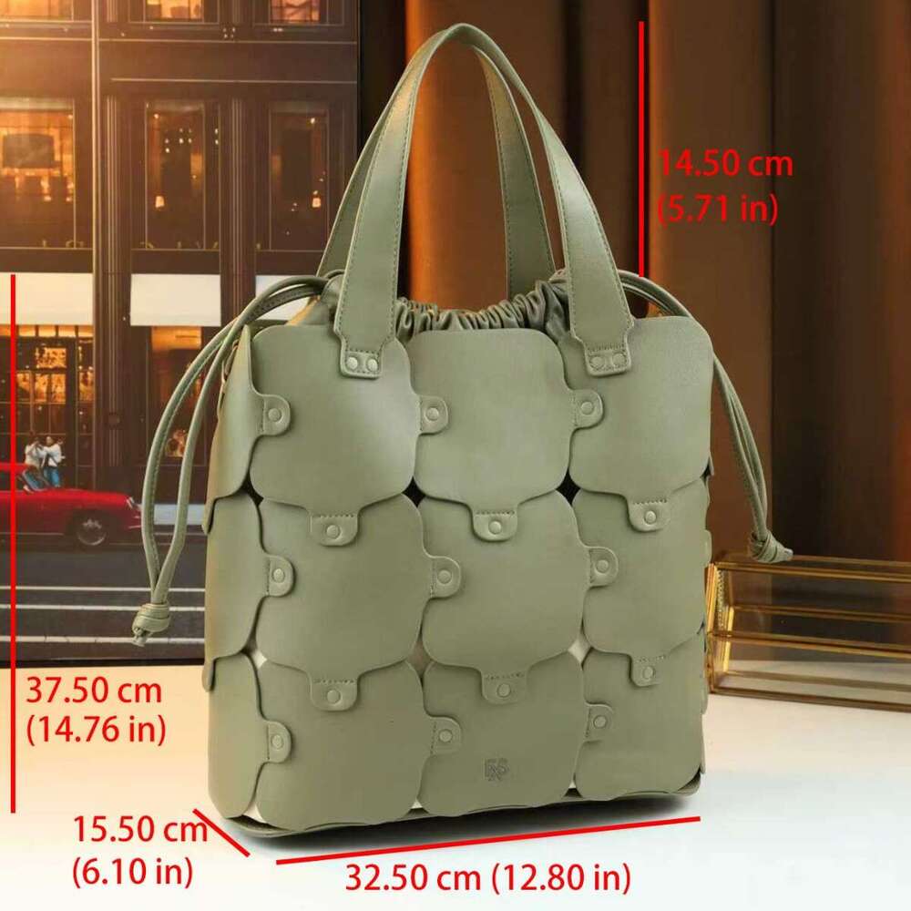 New Creative Geometric Patchwork Ultra Large Capacity Handbag Versatile Convenient For Going Out Women S Shoulder And Crossbody Bag SENYY