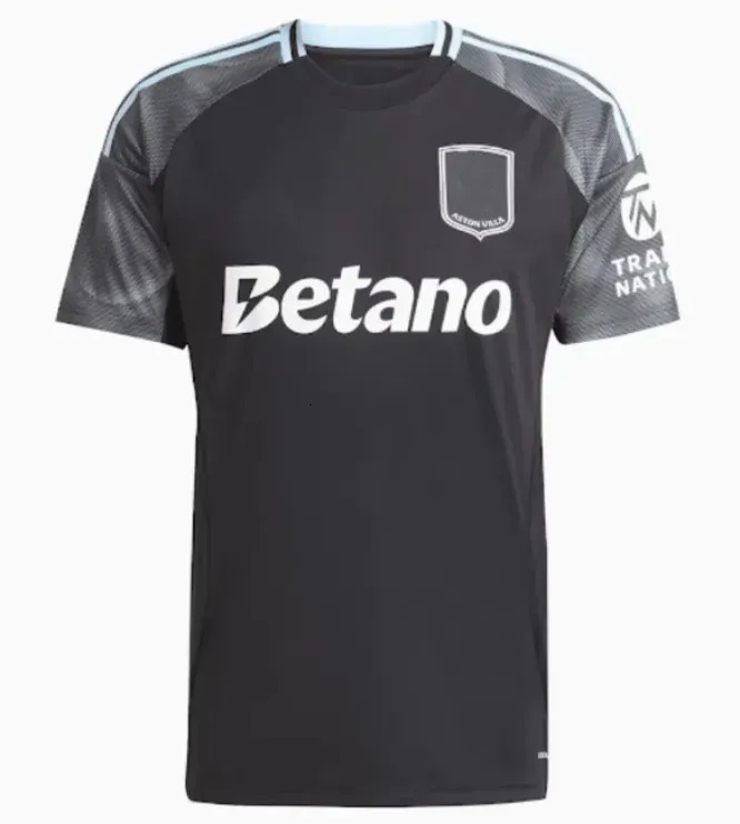 XXXL 4XL Mens top 25 26 Aston goalkeeper BAILEY MALEN soccer jersey home away third 2025 2026 villa McGINN ONANA WATKINS KONSA MARTINEZ Men kids kit f