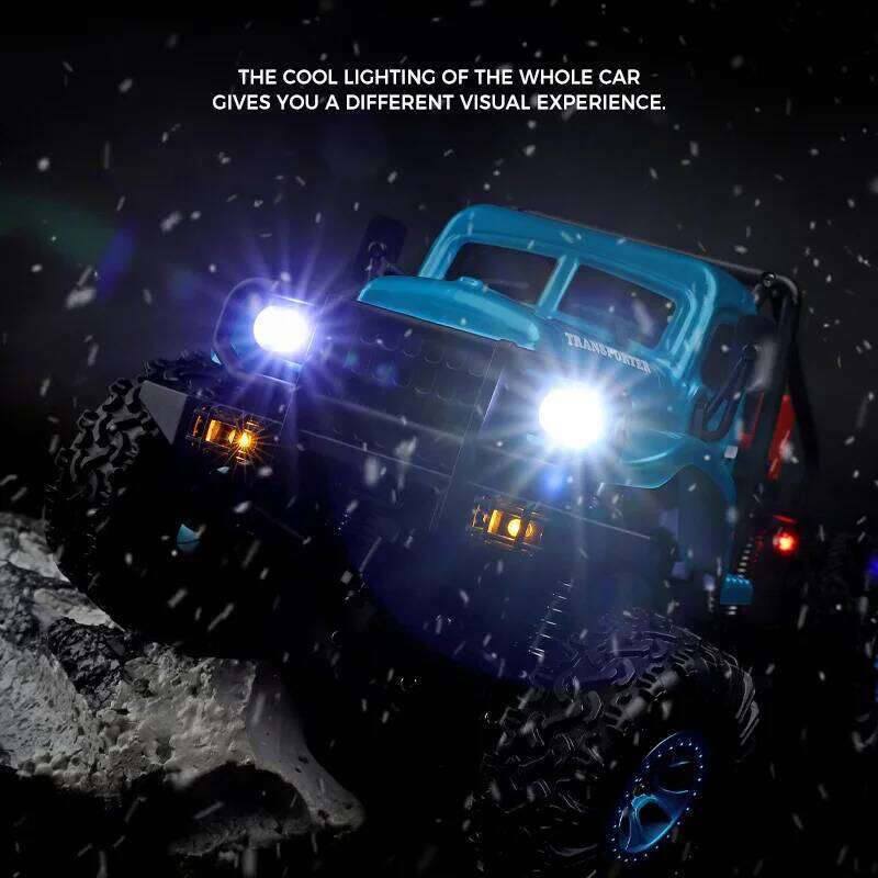 Wltoys 184020 1:18 Mini RC Car 2.4G With LED Lights 4WD Off-Road Electric Crawler Vehicle Remote Control Truck Toy for Children Y260131