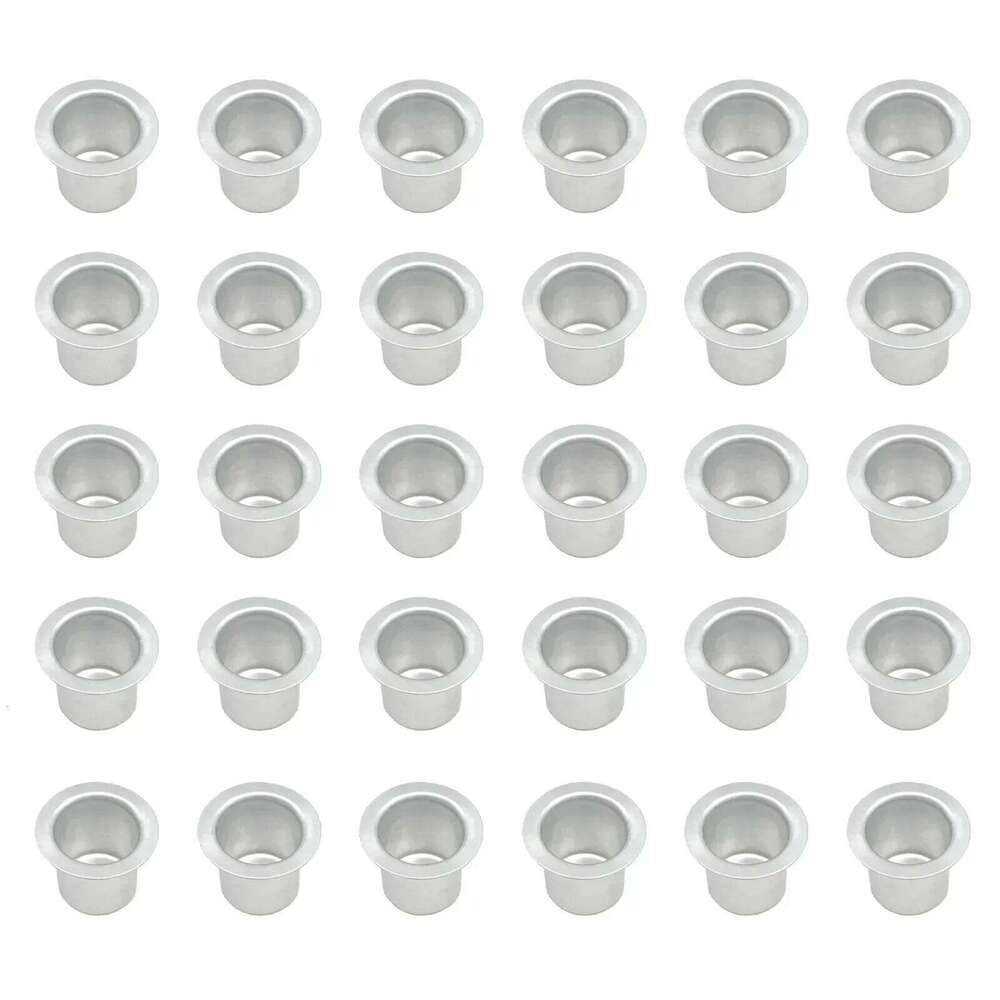 30/50pcs Simple Metal Candle Insert For Taper Decorative Candles Holder Mini Decor Candlestick Accessories Y260131