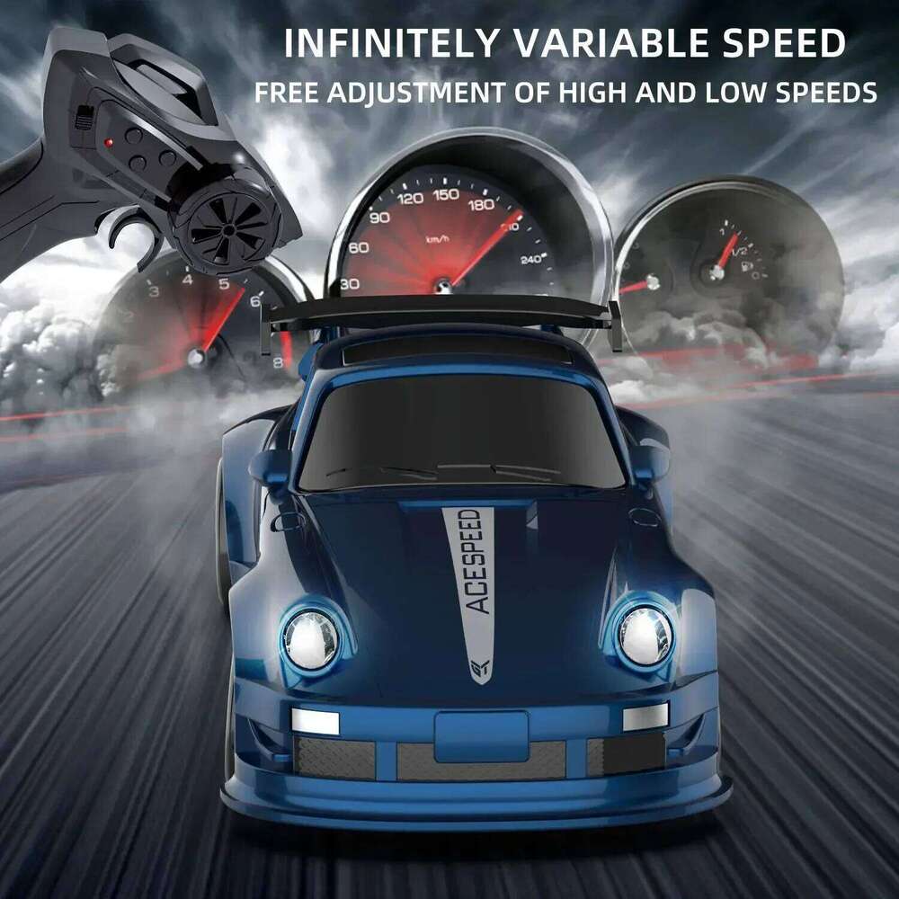 1/64 Mini Rc Racing Car Remote Control Sports Cars Off-Road High Speed Drift Desktop Micro Vehicle Children's Electric Toys Boys Y260131