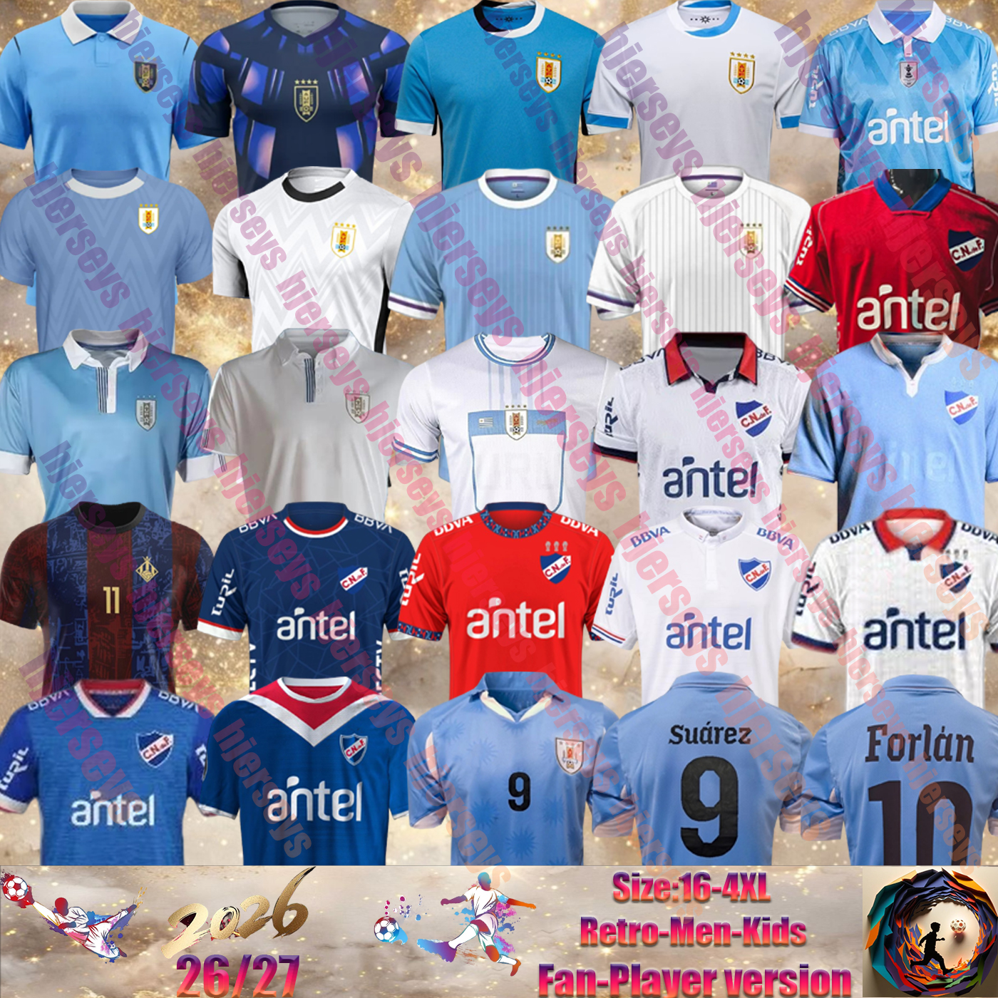 26 27 Uruguay World Cup L.SUAREZ 2010 retro soccer jersey 2026 2027 National Team Football men Shirts M.UGARTE F.VALVERDE Home Away Trikot G.DE ARRASCAETA R.ARAUJO D.NUNEZ
