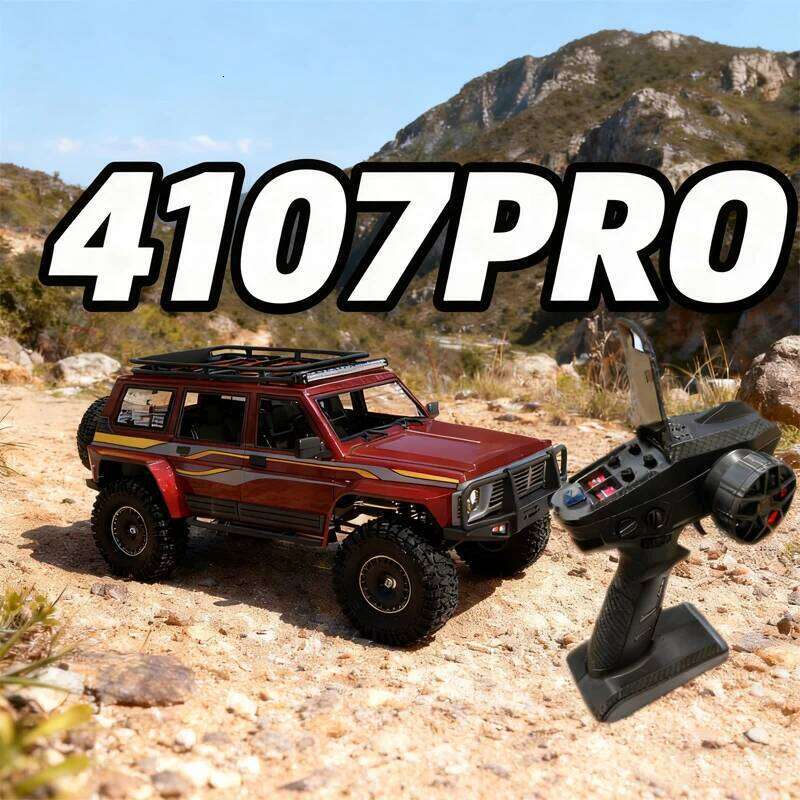 YK4107 Pro 1:10 Simulation Patrol RC Remote Control Brushless 4WD Differential Lock Climbing Car Off-road Vehicle Y260131