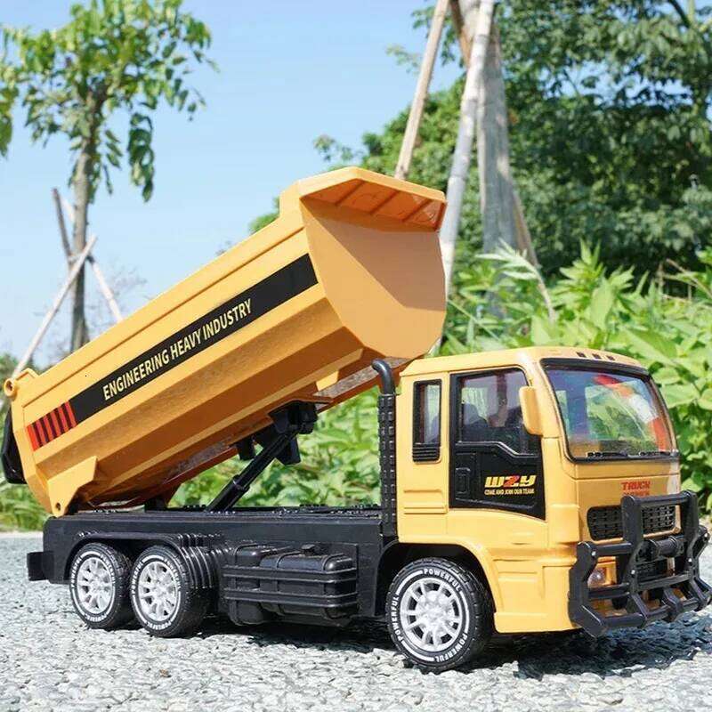 The New Remote-Controlled Dump Engineering Transport Vehicle Mud Truck Electric Boy Toy Car Children'S Festival Gifts Y260131