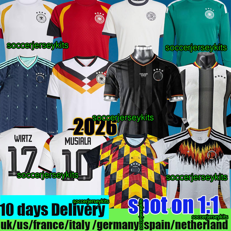 germany jersey 2026 world cup 4XL Germany 125TH Kit alemania euro soccer jersey deutschland trikot germany football shirt Deutschland maillot allemagne EM trikots