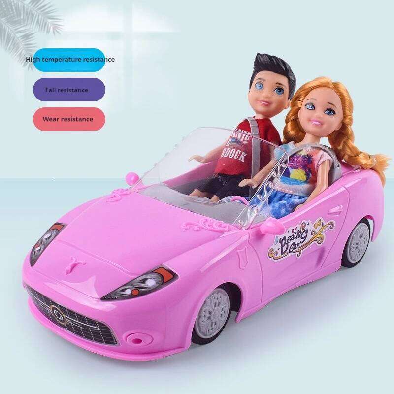 2024 New Rc 1:16 Remote Control Doll Convertible Sports Car Pink Party Girls Toys For Children Rechargeable Battery Girl Toy Y260131