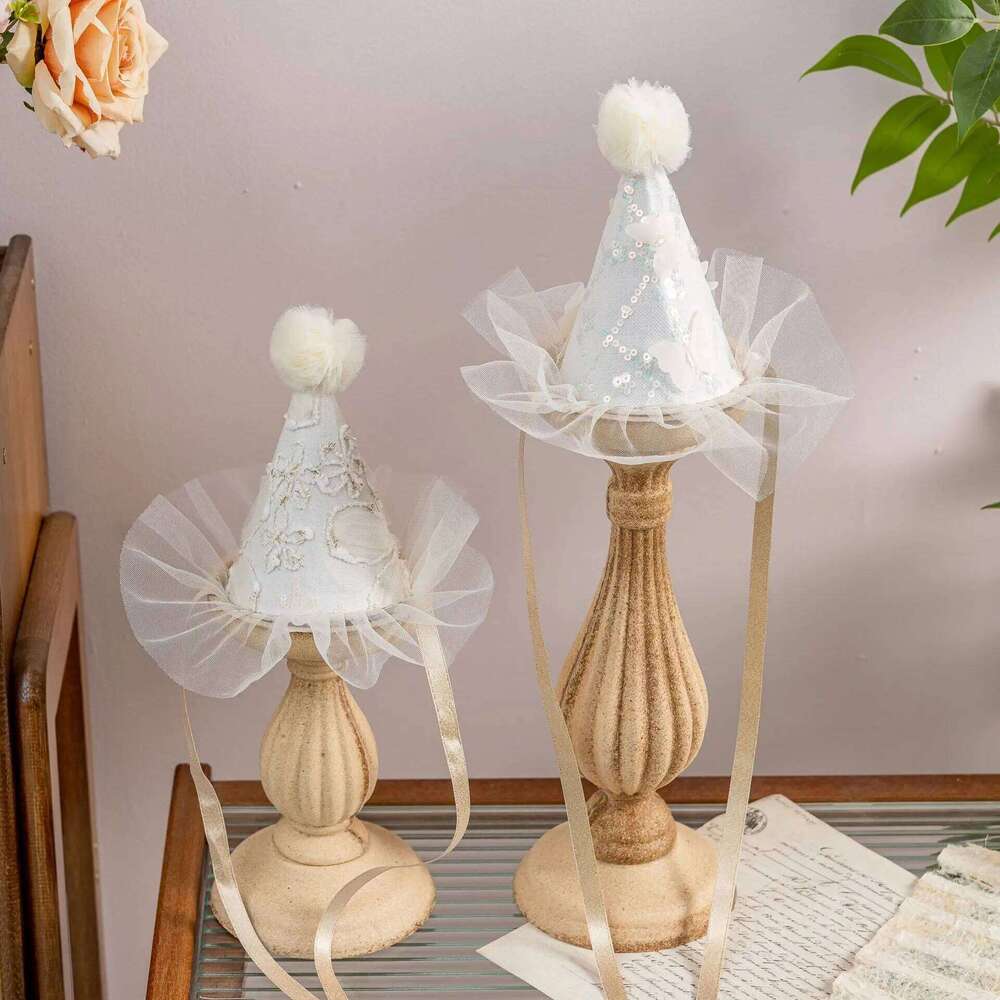 17-33CM European Retro Wooden Candle Holder Wood Color Plain Design for DIY Coloring Crafts & Instagram-Style Photography Props Y260131