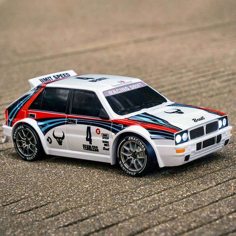 2025 New 4WD RC Car 1:24 Scale Four-wheel Drive Drift With Two Speed Settings 20 km/h LED Light Children Toys Rechargeable SG204 Y260131