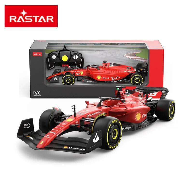 New In Stock Rastar 1:18 F1-75 Mcl36 Rb18 W11 Eq F1 Remote Control Racing Simulation Alloy Miniature Model Custom Kid Toys Gift Y260131