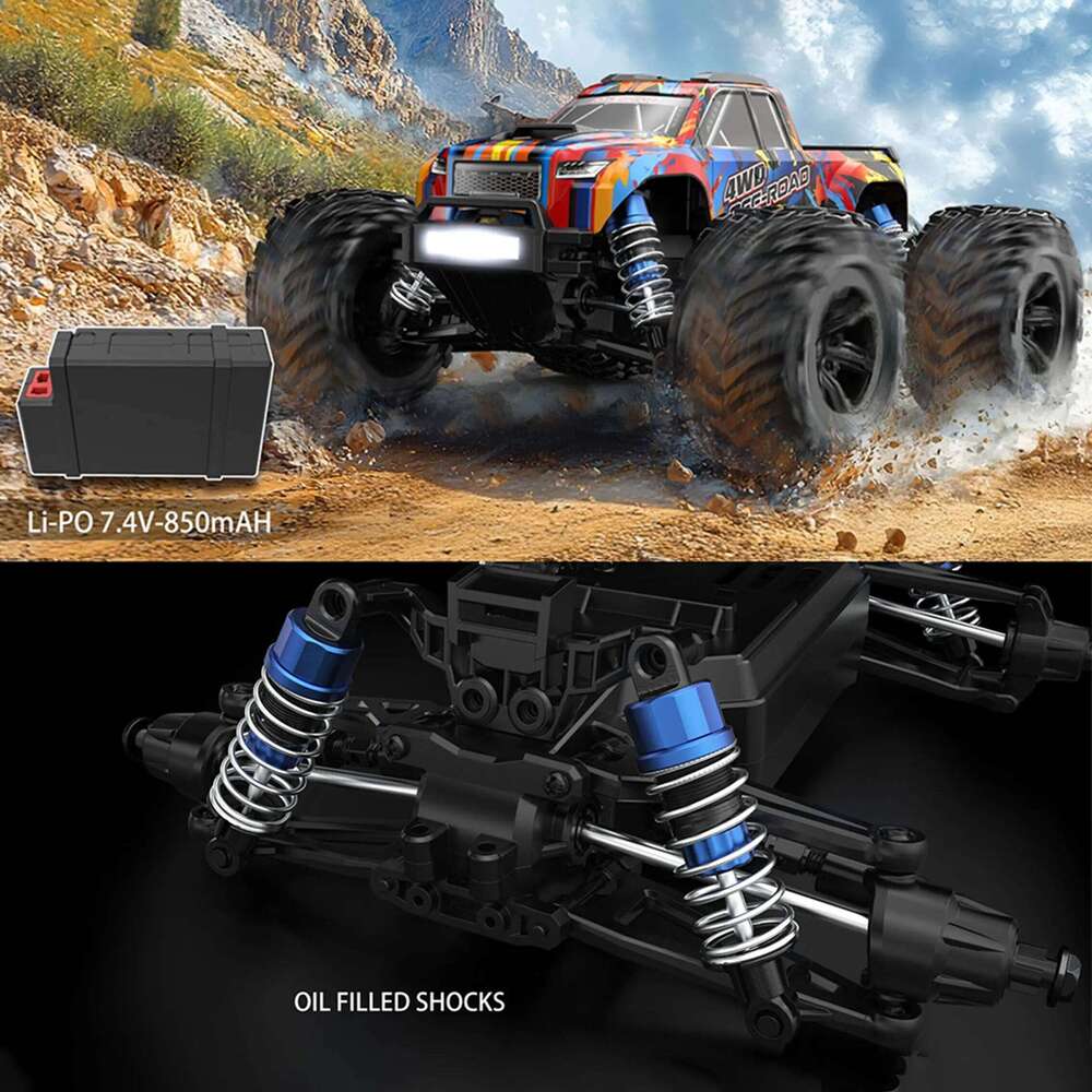 Hyper Go MJX 20208 1/20 4WD Brushless Professional RC Racing Car 2.4G 50KM/H High Speed Remote Control Cars OffRoad Truck Y260131