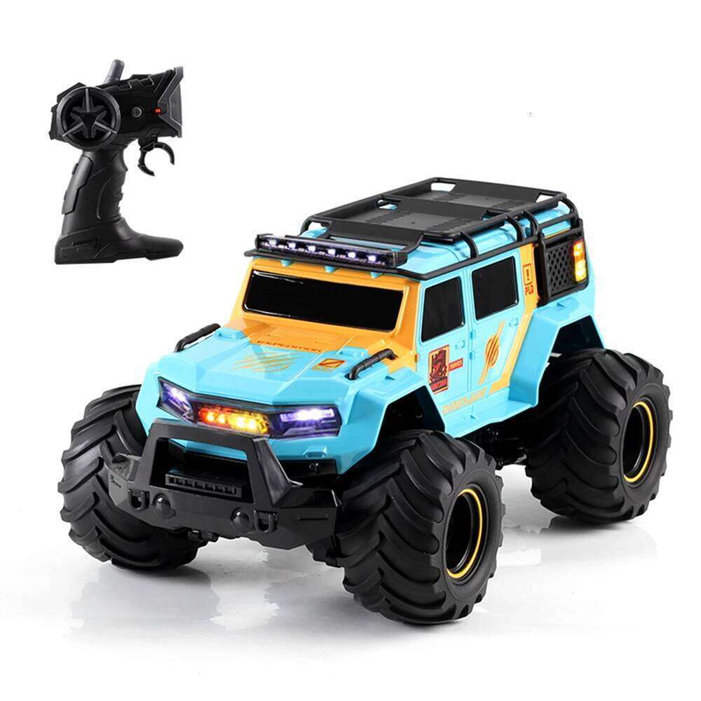 9IMOD 1/16 RC Amphibious Stunt 2.4G 4WD Police Car Waterproof Climbing Off-road Vehicle Cool Lights Dynamic Music Y260131