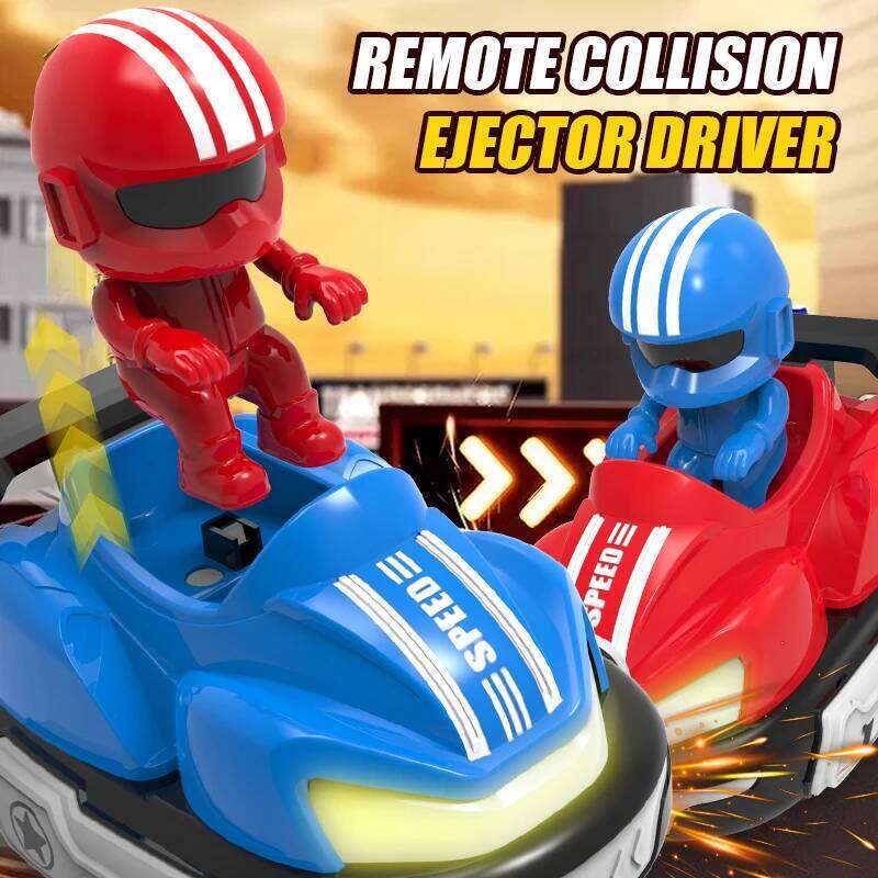 2.4G Remote Control Car Opponent Intelligent Battle Bumper Cars Crash Bounce Parent Children Games Boy Toys Kids Gifts Y260131