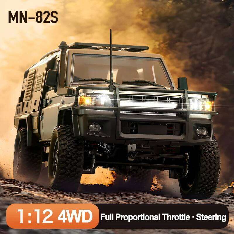 MN82S Crawler 1/12 Full Scale LC79 RC Pickup Short Truck 4WD Remote Control Climbing Off-road Car Toys for Kids Adults Gifts Y260131