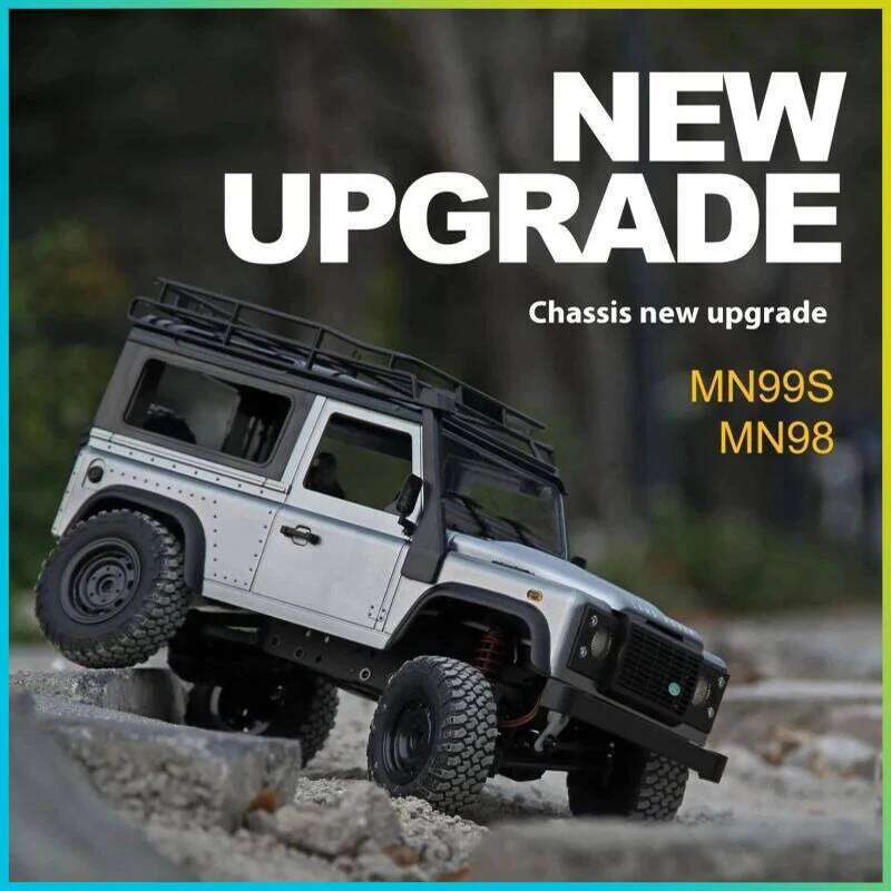 1:12 Scale MN Model RTR Version WPL Car 2.4G 4WD MN99S RC Rock Crawler MN98 MN99 Defender Pickup Remote Control Truck Toys Y260131