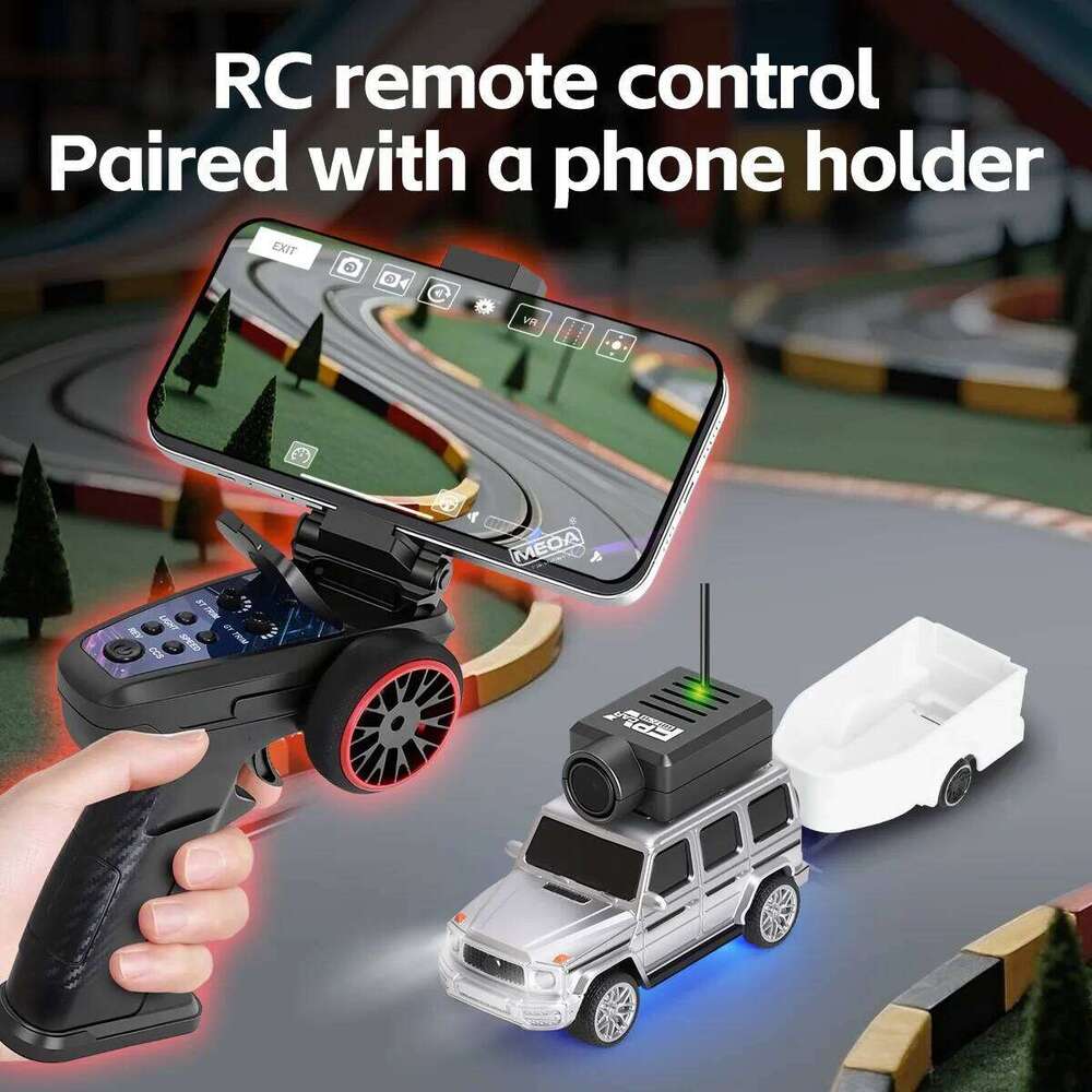 Wltoys 6405/6406 1/64 FPV First Person View Mini RC Car&Runway Mat 2.4GHz Gyroscope Remote Control Car with HD Camera Racing Toy Y260131