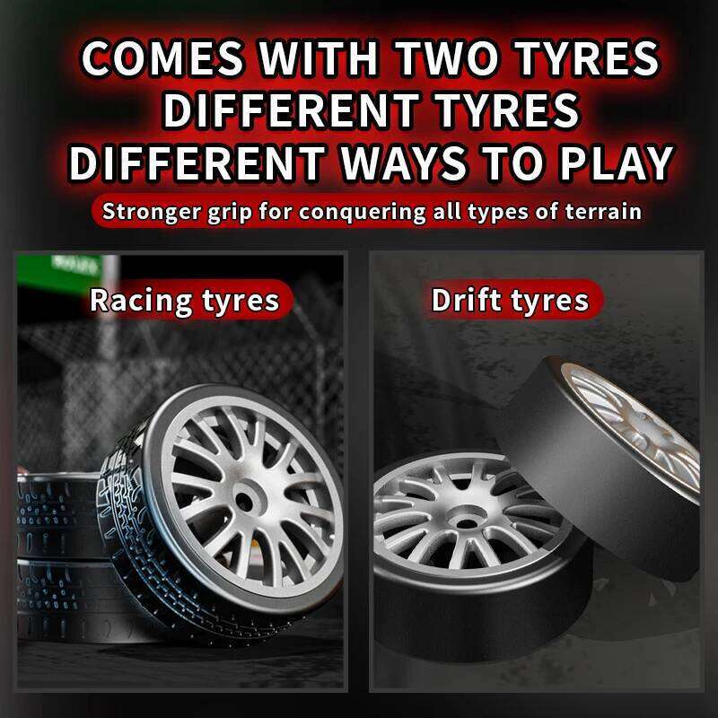 4WD Drift Racing RC Car with LED Light High Speed 2.4G Radio Remote Control 4x4 Race Sports Cars for Kids Toy Gift Y260131