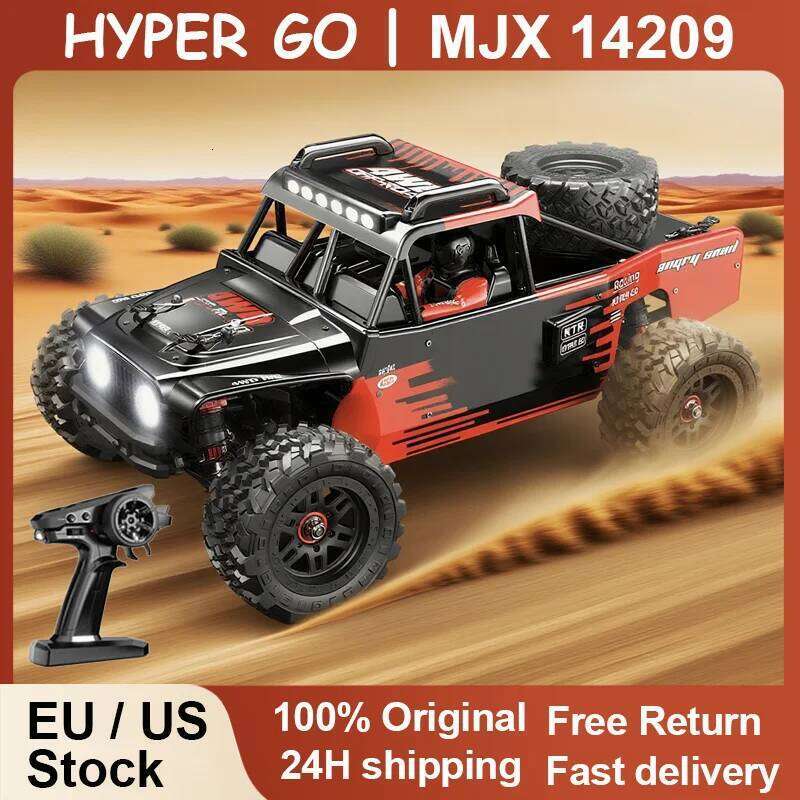 Hyper Go MJX 14209 75km/h Brushless 1/14 Car 2.4G Remote Control 4WD Off-road Racing RC Truck Electric Hobby Toy Y260131