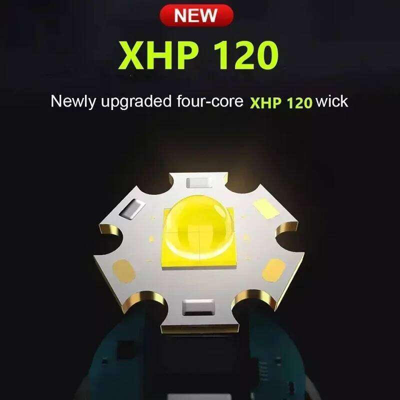 Super XHP120 Powerful Led XHP90 High Power Torch Light Rechargeable Tactical Flashlight 18650 Usb Camping Lamp H260131