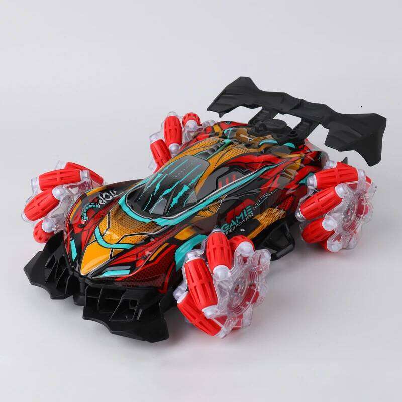 NEW F1 Drift RC with LED Light Wheel Music 2.4G Glove Gesture Wireless Remote Control Electrospray Stunt Car 4WD Toys Y260131