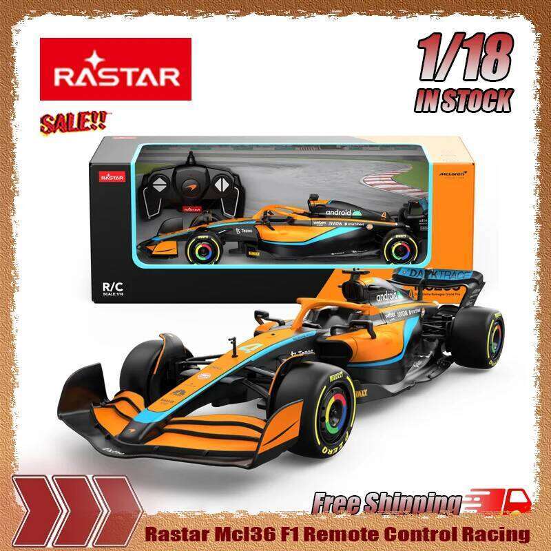 New In Stock Rastar 1:18 F1-75 Mcl36 Rb18 W11 Eq F1 Remote Control Racing Simulation Alloy Miniature Model Custom Kid Toys Gift Y260131