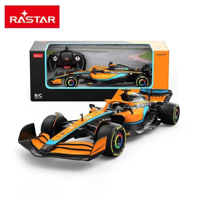 New In Stock Rastar 1:18 F1-75 Mcl36 Rb18 W11 Eq F1 Remote Control Racing Simulation Alloy Miniature Model Custom Kid Toys Gift Y260131
