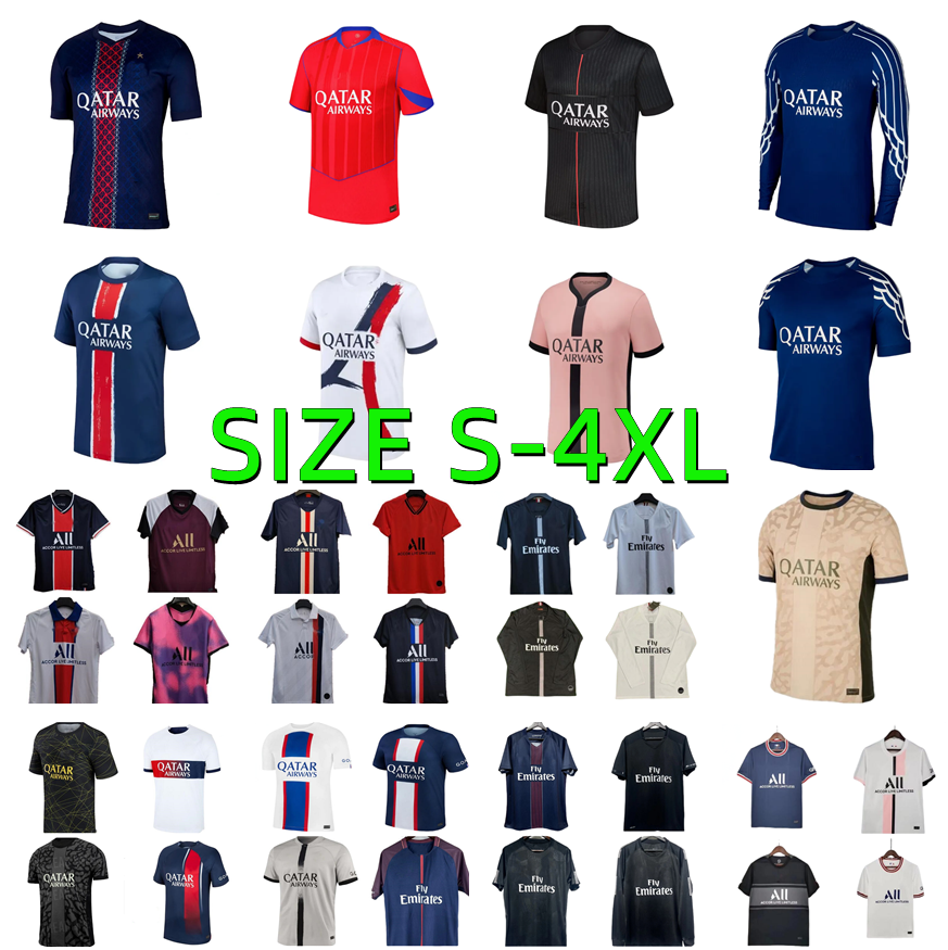 2025 2026 Paris KVARATSKHELIA VITINHA BARCOLA PSGES soccer jerseys 17 18 19 20 21 22 23 24 25 26 O.Dembele NEYMAR JR HAKIMI JOAO NEVES MBAPPE maillots de football shirt