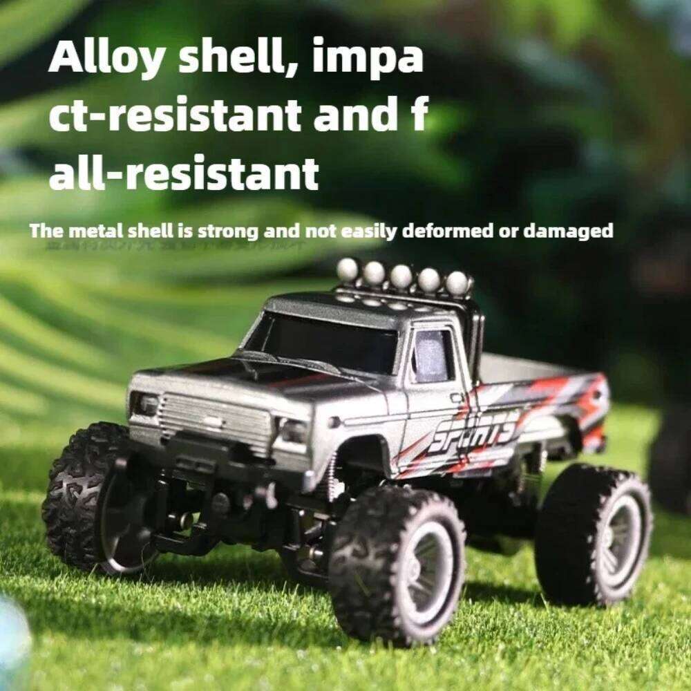 1/64 RC Off-road Climbing Alloy 2.4G Radio Mini Remote Control Car Model Toy Gift Y260131