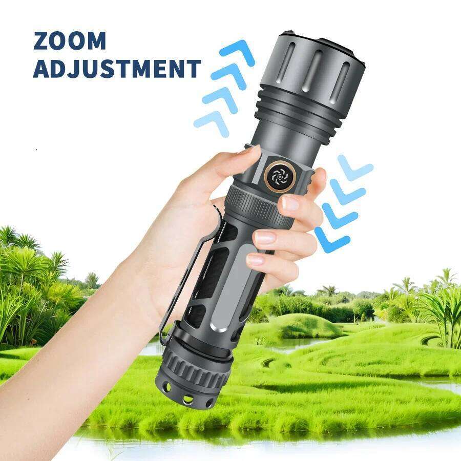 XIWANGFIRE A60 High Power Led Flashlight Super Bright 1000Lm EDC Torch Portable Flash Lights Fishing Camping Outdoor Lantern H260131