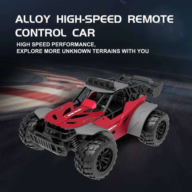 Rc Racing with Light 20KM/H 2.4G High-Speed Remote Control Car Vehicle Pickup Truck Off-Road Climbing RC Toys for Kids Gift Y260131